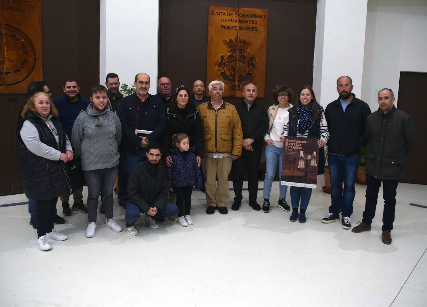 Responsables de la Junta de Cofradías
