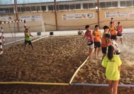 Un momento de uno de los partidos disputados durante los últimos días.