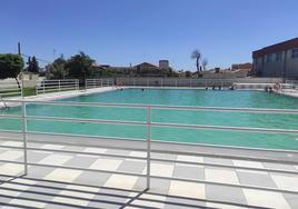 La piscina de Huertas de Ánimas, ayer