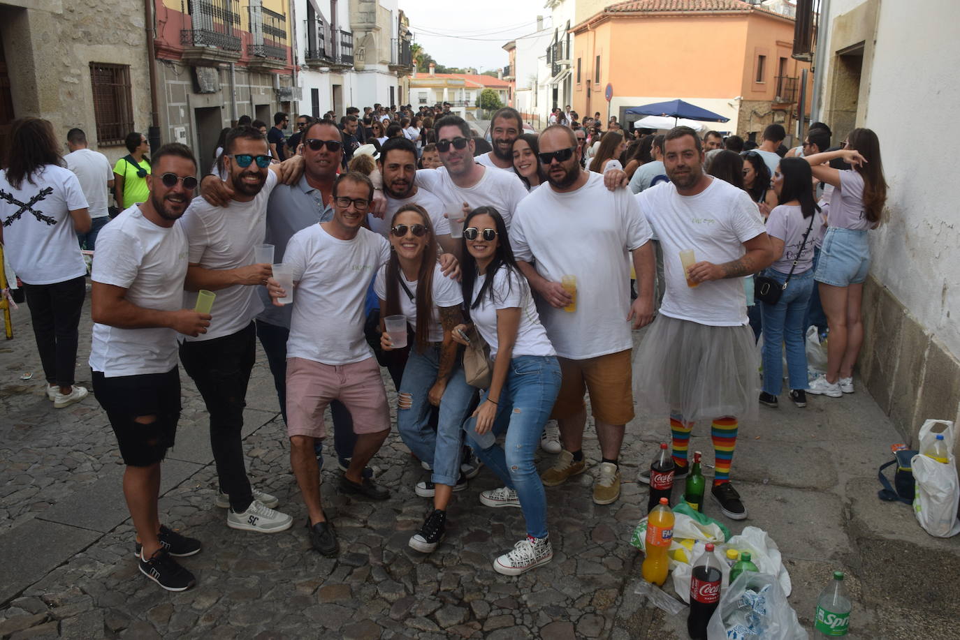 Ambiente festivo del día de la capea de las mujeres