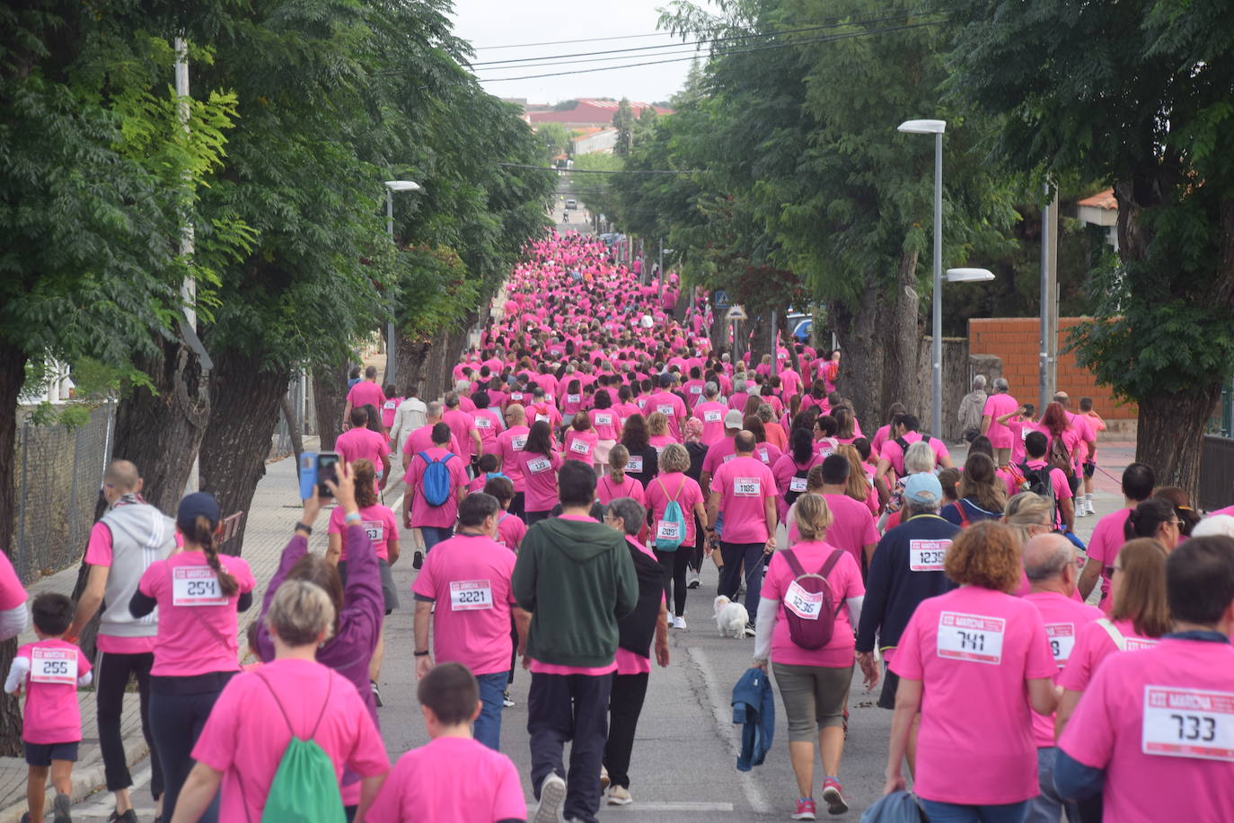 Gran respuesta a la Marcha contra el Cáncer