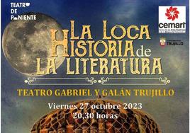 El Gabriel y Galán será el escenario de 'La loca historia de la literatura' este viernes