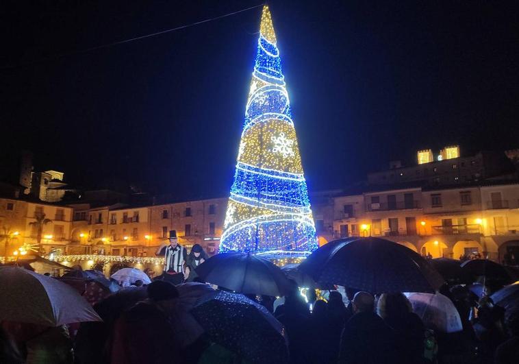 Encendido del árbol de Navidad