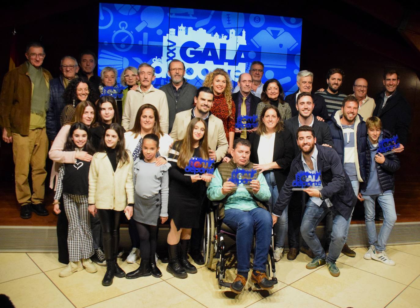 El Barrantes Cervantes acoge la Gala del Deporte 2023