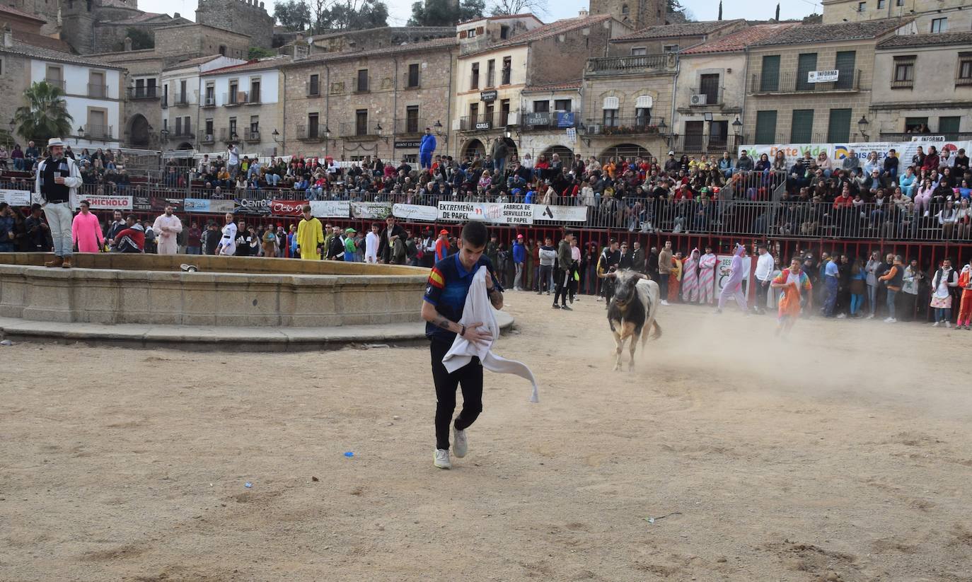 Un momento de la capea celebrada ayer
