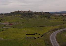 La zona donde se quiere intervenir.