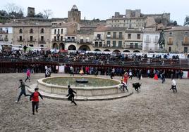 Un momento de la última capea celebrada el pasado martes