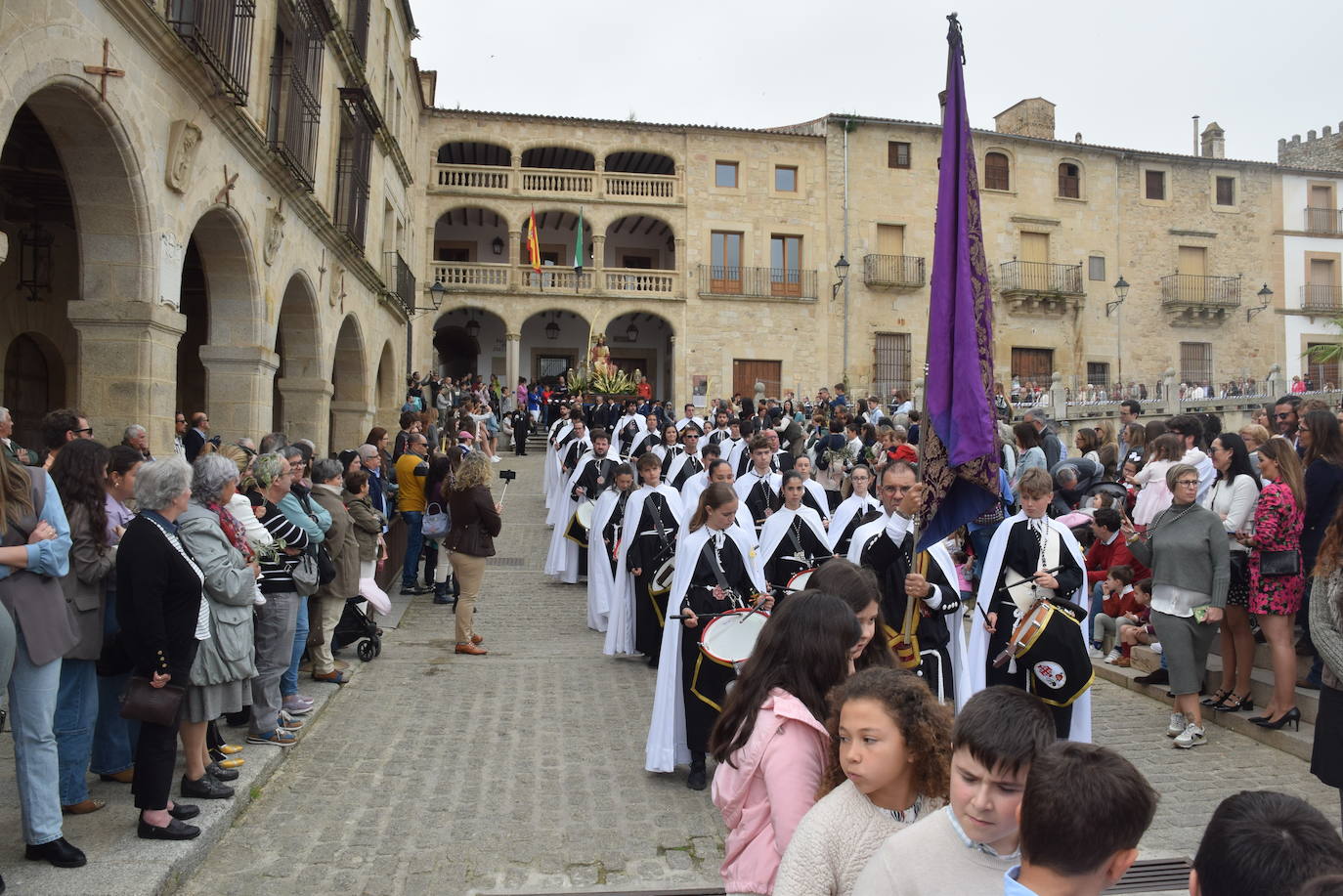 La procesión de La Burrina, con gran participación