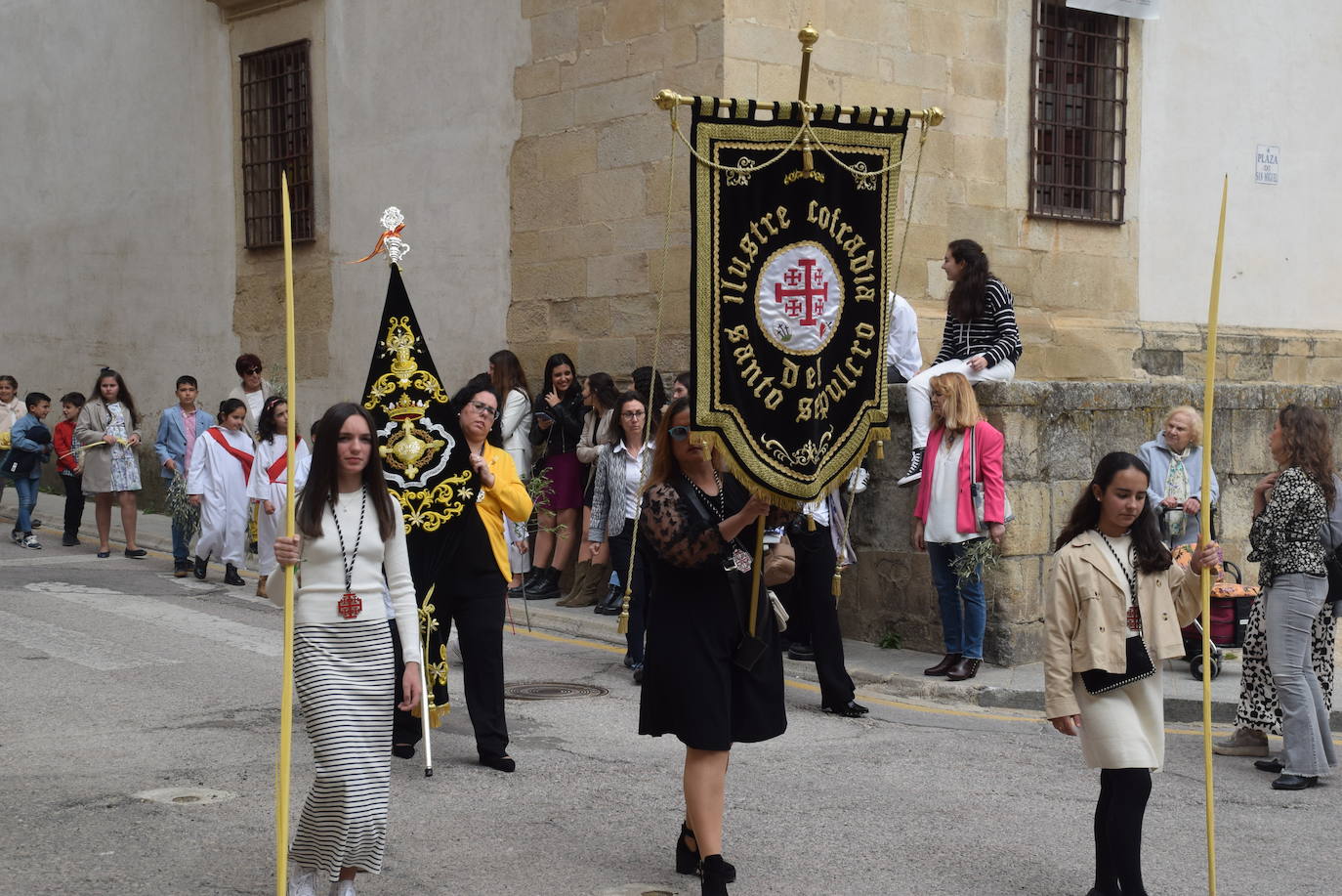 La procesión de La Burrina, con gran participación