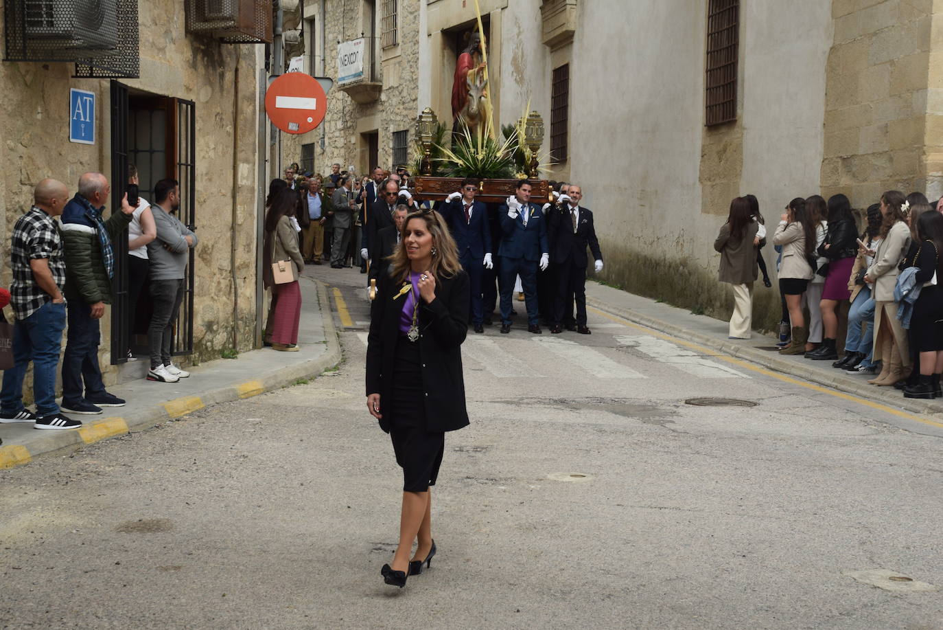 La procesión de La Burrina, con gran participación