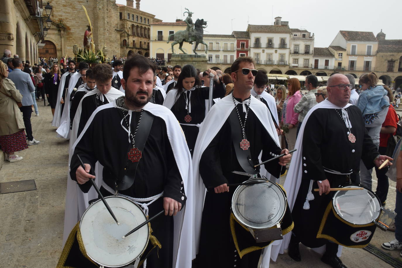 La procesión de La Burrina, con gran participación