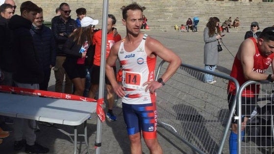 Javier Alvarado, 'top ten' en el campeonato de España de 5 kilómetros