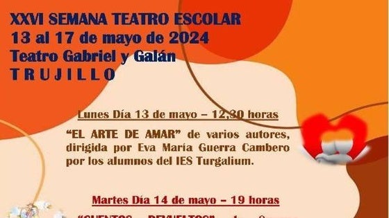 La Semana del Teatro Escolar acogerá a tres centros educativos y una compañía