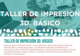 El Circular FAB imparte un taller de impresión de 3D básico, a partir de este martes