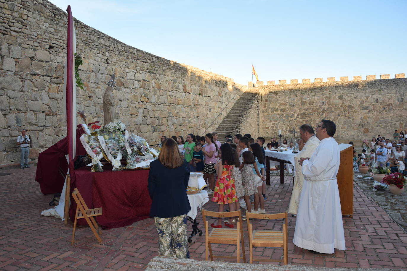 Flores para la Patrona
