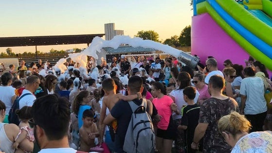 La diversión en la clausura de las escuelas deportivas municipales