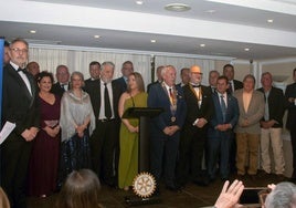Integrantes del Club Rotary Trujillo.