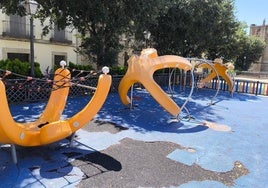 Una de las zonas del Paseo Ruiz de Mendoza.