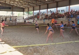 Uno de los partidos disputados.