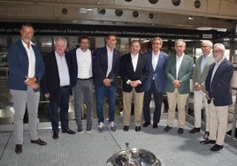 Visita del ministro de Agricultura a Bodegas Habla