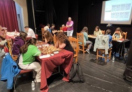 Partidas disputadas en el campeonato regional en la ciudad trujillana