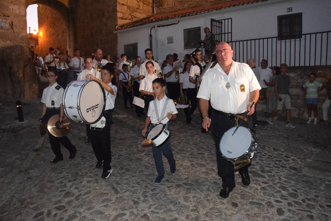Bajada de la Patrona a la iglesia de San Martín