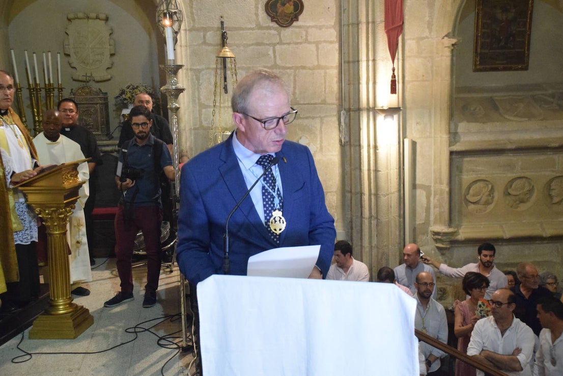 Bajada de la Patrona a la iglesia de San Martín