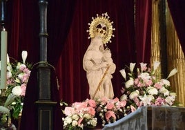 La Patrona, la Virgen de la Victoria.