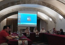 Un momento de la ponencia de José Antonio Ramos.