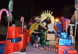 Gaspar en la comitiva del año pasado.