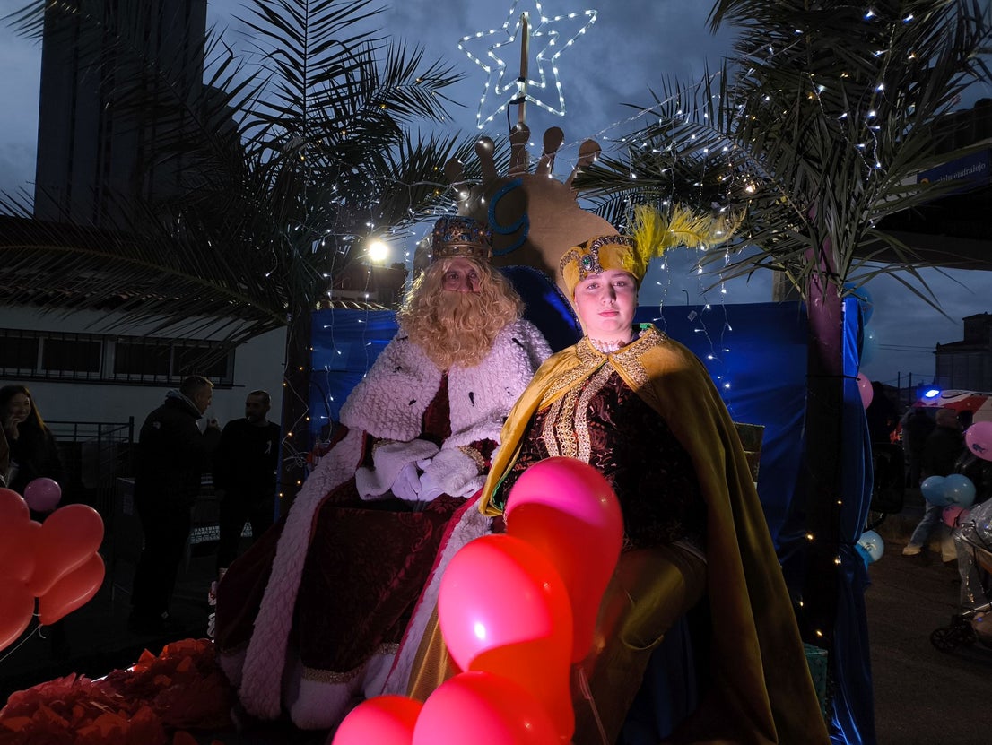 Las agrupaciones en la Cabalgata de Reyes