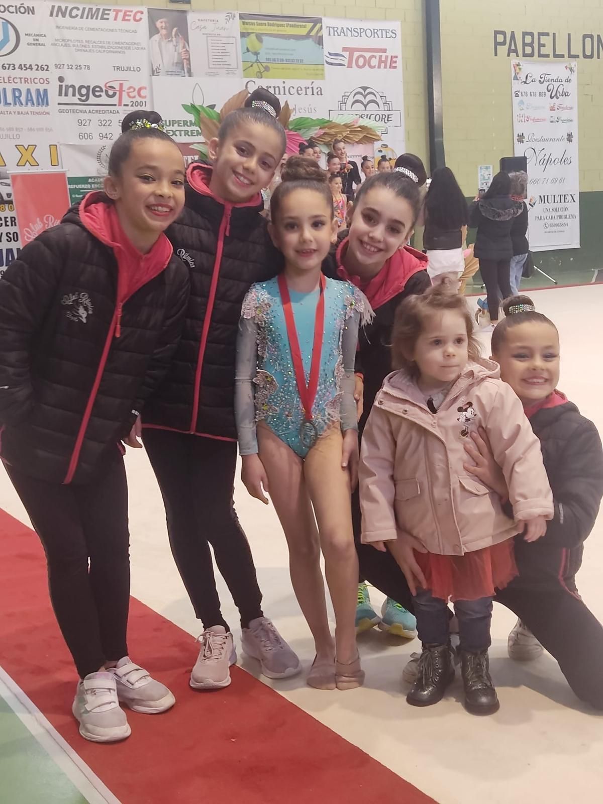 El Club Rítmica Trujillo celebra su II torneo nacional