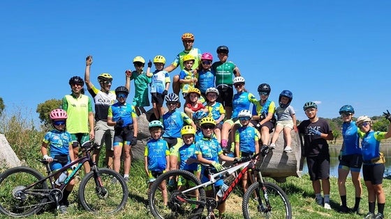 La ciudad acoge una prueba de bicicleta de montaña de los Judex con 240 menores