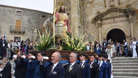 La procesión de La Burrina encabeza los actos de la Semana Santa