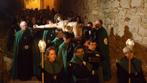 El protagonismo de este Lunes Santo se lo llevará el Vía Crucis por la parte antigua