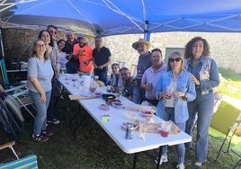 Particiipantes en la romería de Huertas de Ánimas