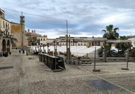 El Ayuntamiento apuntala parte de los locales de la Oficina de Turismo