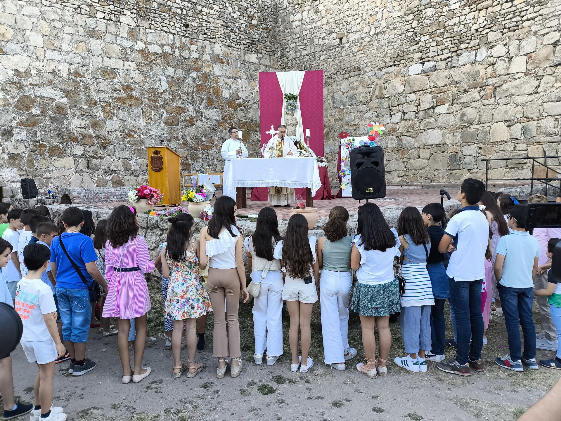 Los menores tendrán su protagonismo en la ofrenda floral a la Virgen