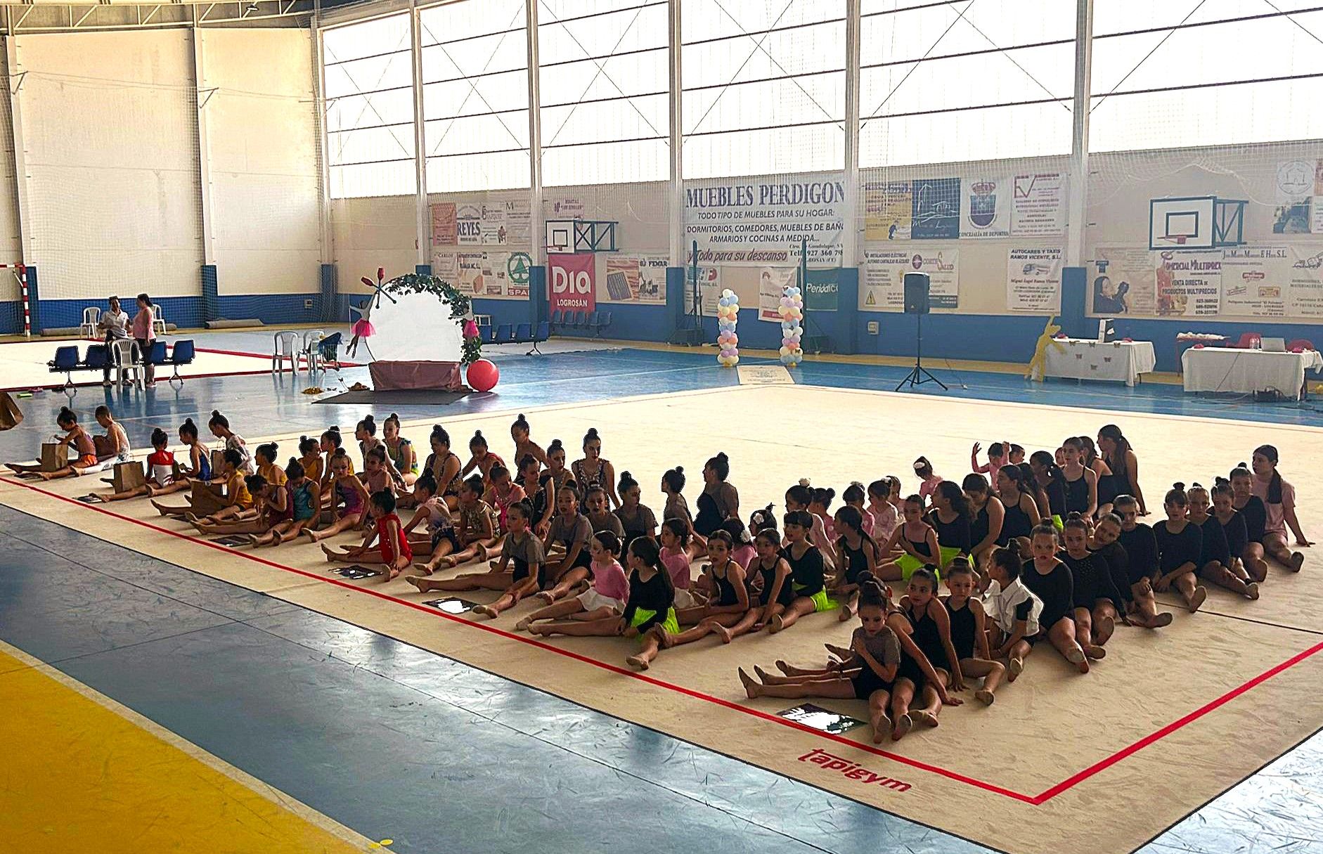 La I Convivencia Interclub de Gimnasia Rítmica contó con la participación de las gimnastas trujillanas