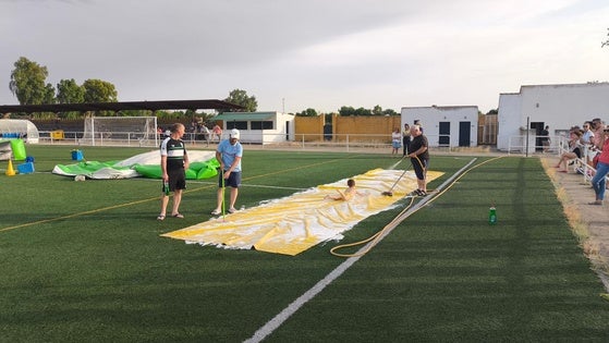 Las escuelas deportivas municipales celebran su clausura sin los hinchables esperados