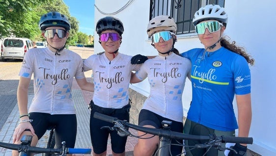 Cuatro ciclistas locales participarán en el Campeonato de España de Ciclismo Escolar