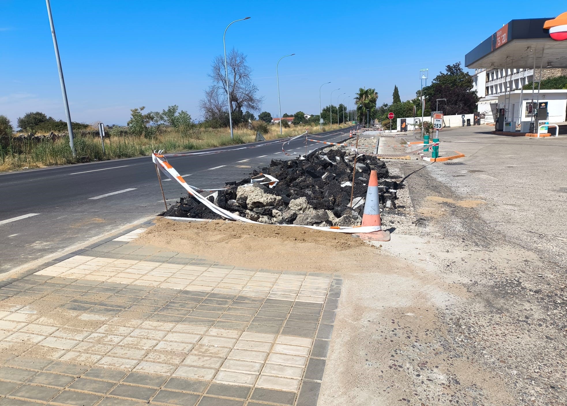 Una de afectada por las obras llevadas a cabo.