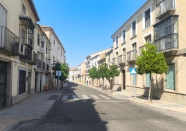 Calle Merced, una de las arterias principales de la ciudad.