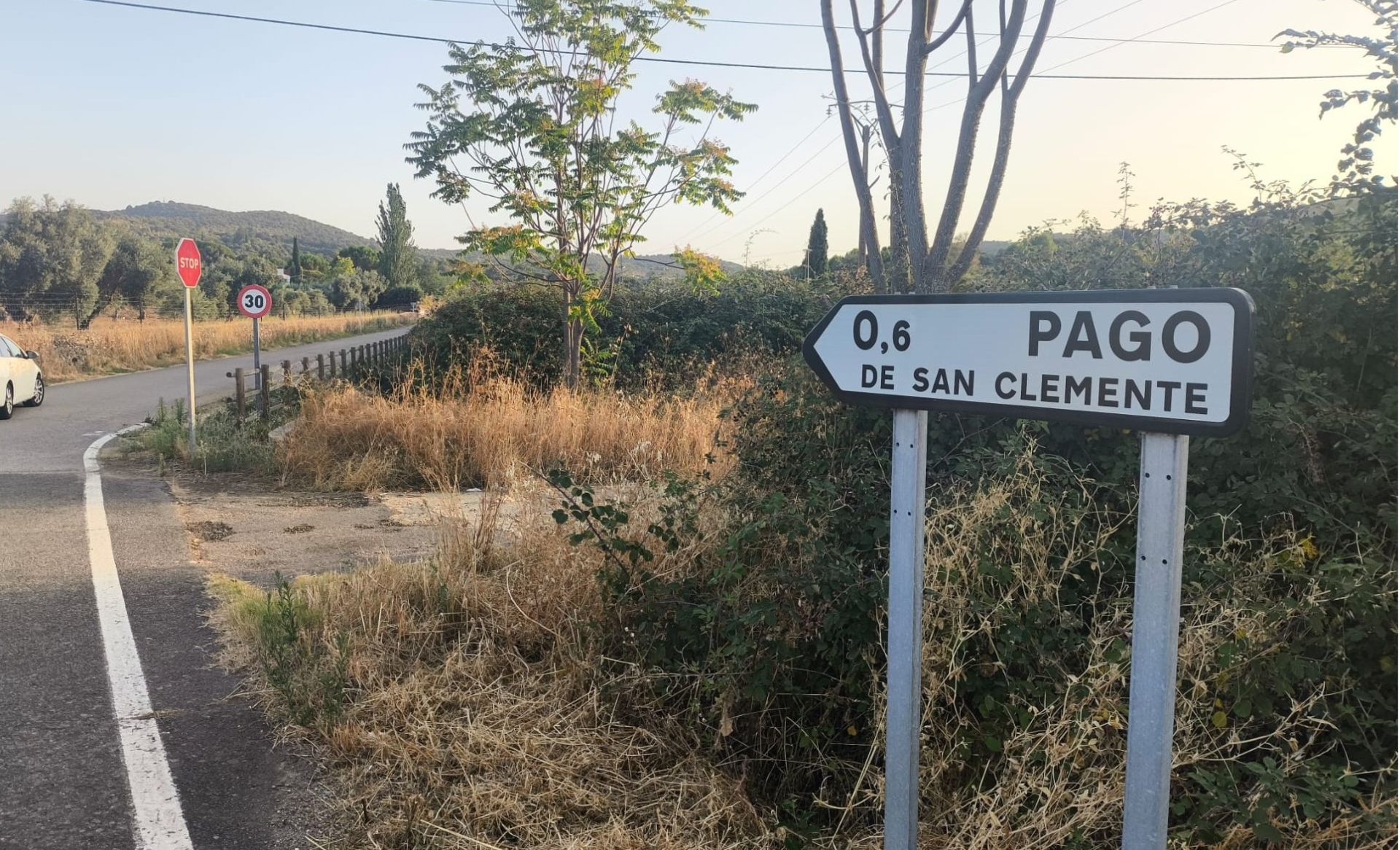 Entrada de Pago de San clemente