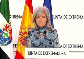Victoria Bazaga, consejera de Cultura, Turismo, Jóvenes y Deporte.