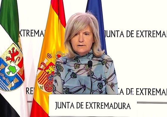 Victoria Bazaga, consejera de Cultura, Turismo, Jóvenes y Deporte.