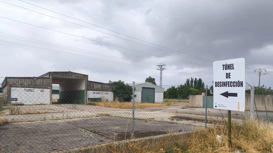 El túnel de desinfección volverá a funcionar, con nuevo personal