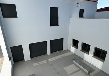 Una zona de la residenica de mayores.