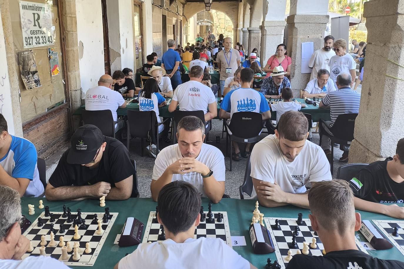 Jugadores en el torneo de la edición pasada.