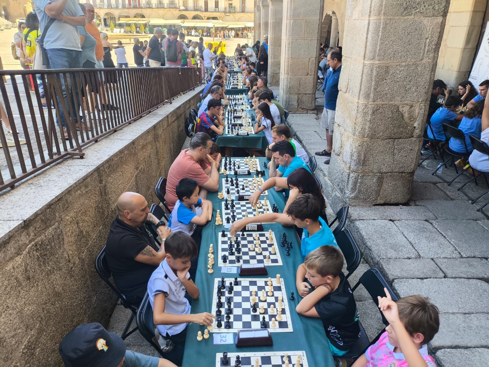 Gran participación en el torneo de ajedrez